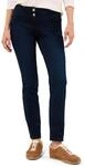 Cecil Casual Fit Jeans Blue Black Washed 30