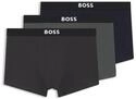 BOSS Herren Trunk 3P ONE Dreierpack Boxershorts aus Stretch-Baumwolle