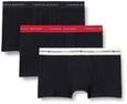 Tommy Hilfiger Herren 3P Wb Trunks, Primary Red/White/Desert Sky, XS