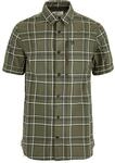 Fj&auml;llr&auml;ven Herren Abisko Hike SS Hemd, Laurel Green/Chalk White, S