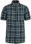 Fj&auml;llr&auml;ven Herren Abisko Hike SS Hemd, Dark Navy/Chalk White, XXL