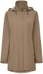 VAUDE Damen Regenjacke Escape Parka, wasserdichter Regen-Parka, atmungsaktiv und