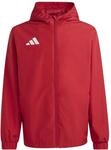 adidas Herren Entrada26 All Weather Coat, team power red 2/white, S