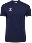hummel hmlGO 2.0 Chevron T-Shirt S,S, Marineblau, L