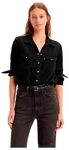 Levi's Levis Women's Iconic Western Blacks, Dark Ages, X-Small