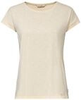 VAUDE Women's Moja T-Shirt IV, Bequemes T-Shirt f&uuml;r den modernen Stadtalltag, Ecru,