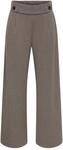 JdY Damen Jdygeggo New Long Pant Jrs Noos Hose, Chocolate Brown/Detail:black Buttons,