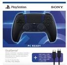 DualSense&reg; Wireless-Controller &ndash; Midnight Black + USB-Kabel f&uuml;r PC