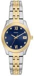 Fossil Scarlette Uhr f&uuml;r Damen, 32mm Quarz-Dreizeiger-Datumswerk mit