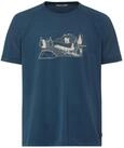 VAUDE Men's Gleann T-Shirt II, Herren T-Shirt zum Wandern und Reisen, Baltic