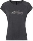 VAUDE Women's Tekoa T-Shirt II, L&auml;ssiges Damen T-Shirt, Black, 40