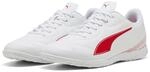Puma Vitoria II IT Fu&szlig;ballschuh f&uuml;r Herren, Wei&szlig; Rot, Gr&ouml;&szlig;e 45, Puma White Puma