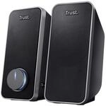 Trust Arys 2.0 PC Lautsprecher Set, 28 Watt, 3,5 mm AUX Klinke, Boxen mit