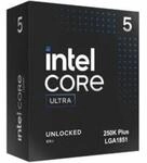 Intel Ultra 5 Processor 250K Plus 18 cores (6 P + 12 E) up to 5.3 GHz