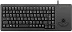 CHERRY G84-5400 XS, Kompakte Tastatur mit Trackball, Pan-Nordisches Layout (QWERTY),