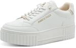 Marco Tozzi Damen Sneaker weiches Feel Me Wechselfu&szlig;bett weiches Innenfutter Modern,