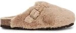 Scholl Damen FAE Sandale, beige, 42 EU