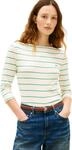 Tommy Hilfiger Damen Langarmshirt New Cody Slim U-Boot-Ausschnitt, Elfenbein...