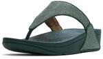 Fitflop Damen LULU SHIMMERGLITZ Zehensteg-Sandalen, Deep Ocean, 38 EU, Deep Ocean, 38