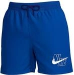 Nike Unisex Nike Swim Breaker Swim Logo 5" Volley Short Game Royal Swim Trunks