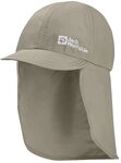 Jack Wolfskin Unisex Kinder Canyon Cap Baseballkappe, Stone, Einheitsgr&ouml;&szlig;e EU