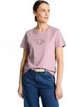 TOM TAILOR Damen 1050428 T-Shirt, 36847-Light Elderberry, XX-Large