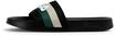 FILA Herren Slides MORRO BAY STRIPES mit gestreiftem Riemen, Schwarz (Black-Posy