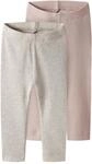 Name IT Unisex Nbnkab 2P Legging Noos, Peyote Melange, 62 EU
