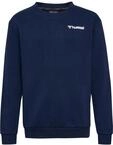 Hummel Mover Cotton Sweatshirt Kids - Kinder Pullover ohne Kapuze, Warme Sweatshirt
