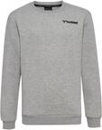 Hummel Mover Cotton Sweatshirt Kids - Kinder Pullover ohne Kapuze,Warme Sweatshirt