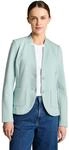 TOM TAILOR Damen 1038703 Basic Ottoman Blazer mit Taschen, 38784 - Blue Haze, XXL