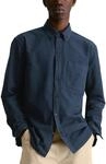 Marc OߴPolo Denim Herren Hemd aus Bio-Baumwolle Regular Fit, Blau (Navy Teal), S