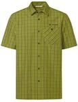 VAUDE Men's Albsteig Shirt III, Herren Kurzarm-Hemd zum Wandern, Dark Leaf, S