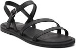 TOMS Women's Kira Sandal, Leather Upper