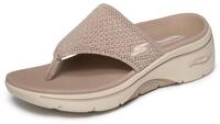 Skechers Damen On-the-Go Walk Arch Fit 2.0 Sandale - Carrie, Taupe, 38 EU