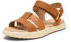 Sorel Ona Ave Damen-Sandalen mit Kn&ouml;chelriemen, flach, Iced Tea Gum 16, 41 EU