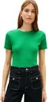 Tommy Hilfiger Damen Slim Cody C-Nk Ss Ww0Ww40587, Gr&uuml;n, XS