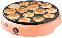 Bestron Poffertjes Maker &ndash; Mini Pancake Maschine f&uuml;r 14 St&uuml;ck &ndash;