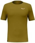Salewa PUEZ Sporty Dry M T-Shirt, S, Olive Oil