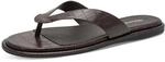 Tamaris Damen Zehentrenner Pantolette flach, braun, 37 EU