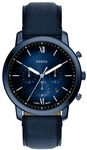 Fossil Neutra Herren 44MM Blaue Edelstahl-Uhr, FS6168