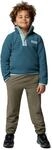 Columbia Youth Helvetia 2 Half Snap Fleece Pull Over, Everblue/Crushed Blue, XXS