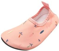 Playshoes Unisex Kinder Barfu&szlig;-Schuhe, Rosa Surfbrett, 22/23 EU