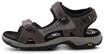 camel active Herren Ledersandale mit profilierter TPR Sohle Grau, menswear-40