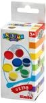 Simba Art & Fun 4 Knetdosen je 25 g &ndash; Set mit roter, Blauer, gr&uuml;ner & gelber
