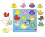 Goula 59453 Magnetisches Entenpuzzle, Mehrfarbig