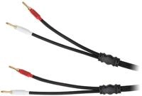 Lautsprecherkabel 3.0 Kr&uuml;ger&Matz (Bananenstecker), Schwarz und Rot
