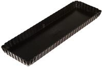 Ibili Moka 823036 Backform, rechteckig, mit herausnehmbarem Boden, Stahl, mit