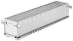 De Buyer - Rechteckige Backform zum Aufklappen aus perforiertem Edelstahl - 48 x 9 x