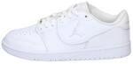 NIKE Jordan Court Connect Low Schuh F&uuml;r &Auml;ltere Kinder, White/Pure Platinum,